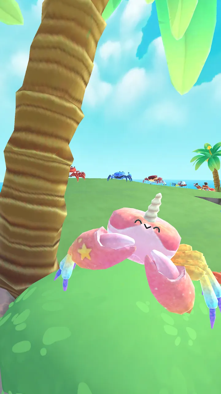 Screenshot 1 - plaża i tańczące kraby